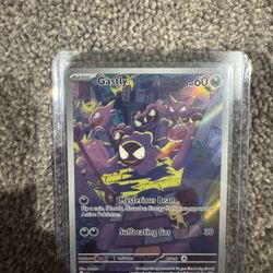 Gastly Pokemon Card