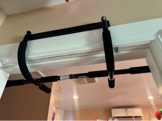 Athletic work multi-function pull-up bar black