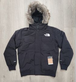 The North Face McMurdo Bomber Jacket Faux Fur Hood TNF Men’s Size Medium NWT MSRP $350