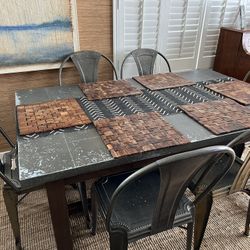 Crate & Barrel | 5 Piece Dining Set