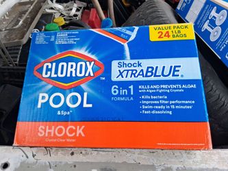 Clorox pool shock