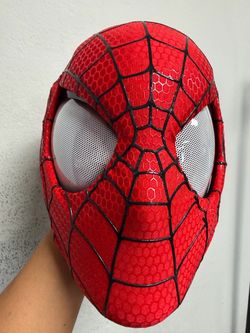 Spiderman Classic Raimi Mask Helmet Cosplay Props Red/Black Masks Halloween