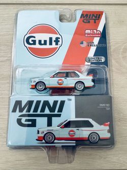 Mini GT BMW M3 Gulf diecast car model collection