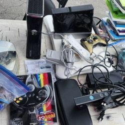 Nintendo Wii Systems, Xbox 360 With Kinect  And A Ps4