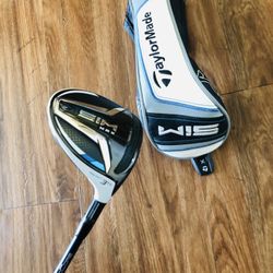 TaylorMade Sim Max 14* Rocket 3 Fairway Wood w/ Ventus VeloCore Blue 7-X Shaft 