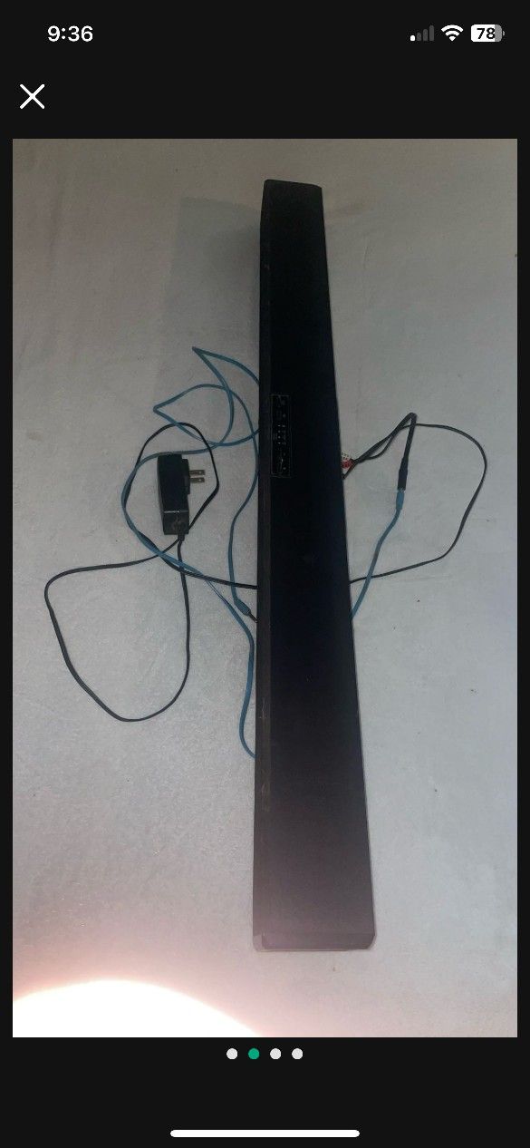RCA Sound Bar W/ Remote