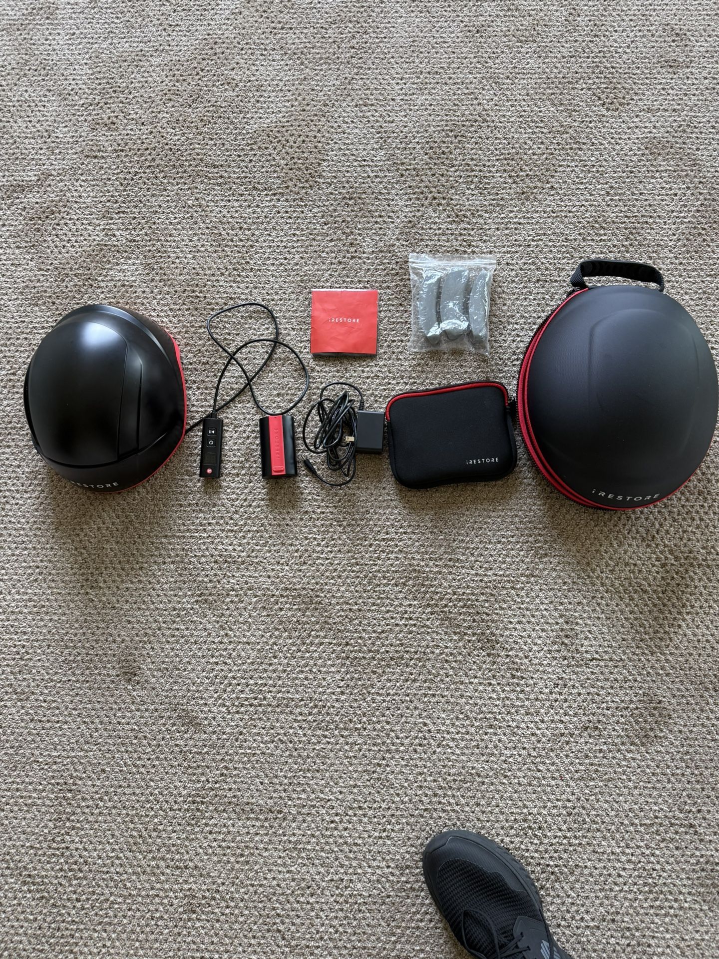 Selling my iRestore Elite (500 Diodes, FDA-Cleared) laser hair growth helmet — the most powerful model they offer. Purchased new in March 2024 for $2,