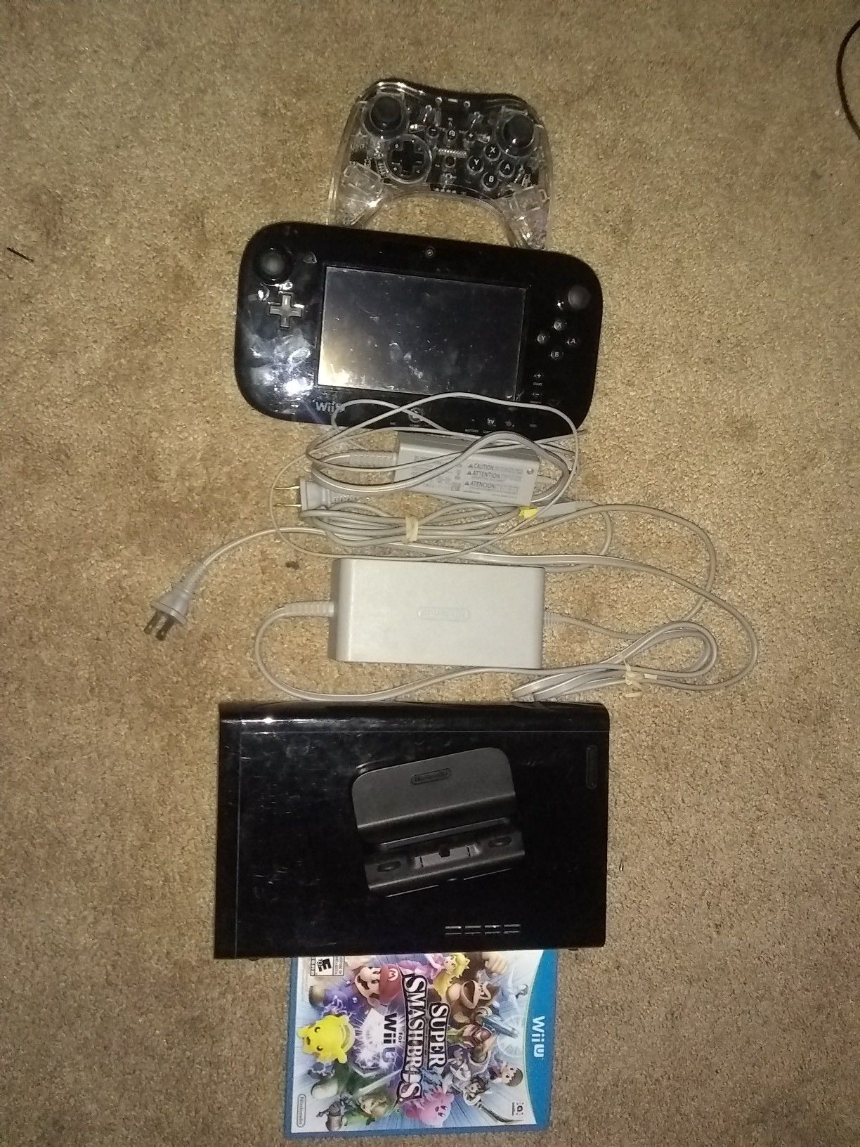 Wii U, Smash Bros Wii U, Wireless Controller