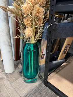 Blue vase