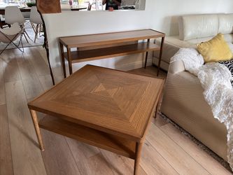 Midcentury Coffee Table And End Table