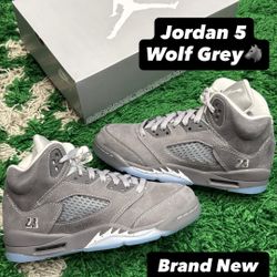 Jordan 5 Wolf Grey GS