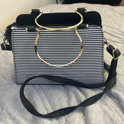 A Bland And White Bag With Delivery 