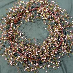 24in Fall Earthy Wreath 