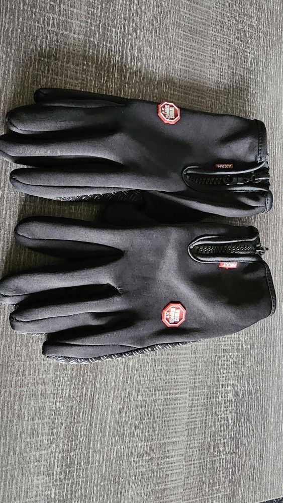 Touchscreen Windstopper - The Original Outdoor Fleece Gloves Unisex - Black Gore