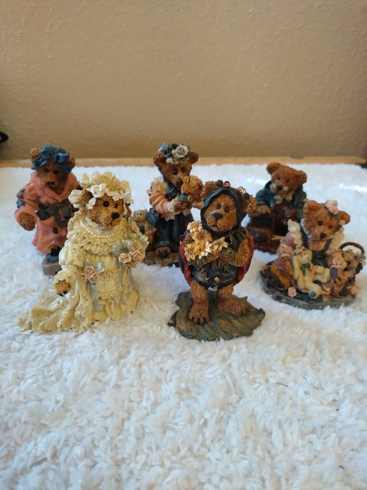 Boyd's Bears Bundle Of 6 Figurines Westside San Antonio But Will Ship 