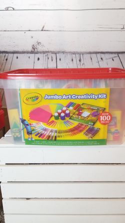 New crayola jumbo art kits