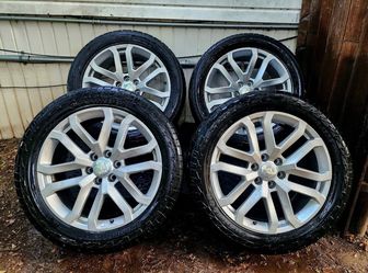22” Chevy Rims with tires