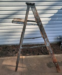Old Wooden Ladder 