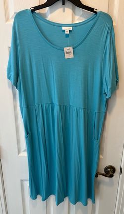 Brand New J. Jill Island Blue Dress size XL - Simi Valley