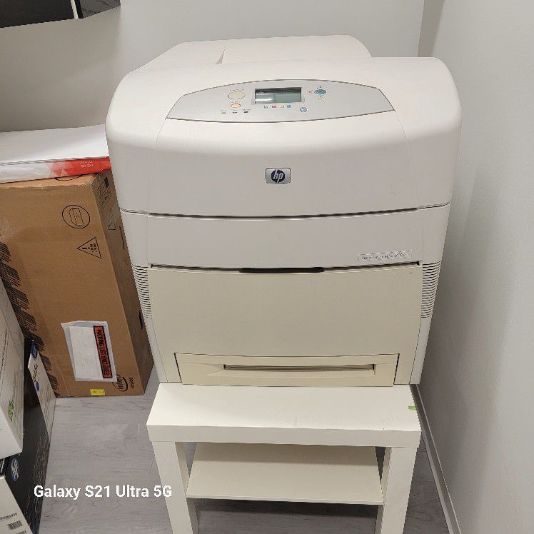 HP Color Laserjet 5500N Office Printer