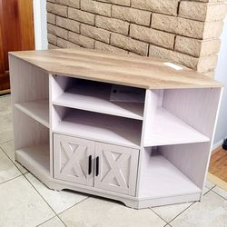 Farmhouse Corner Entertainment Center 50" TV Stand