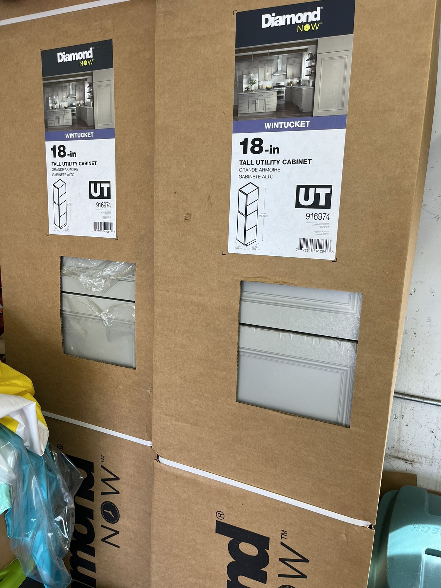 Fully Assembled Cabinets Brand New! (2)