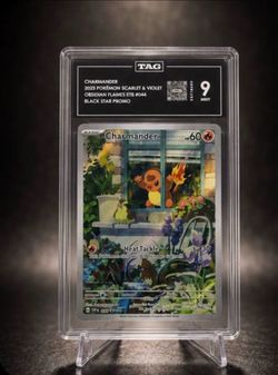 Charmander Black Star Promo TAG Graded 9 Mint