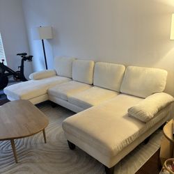 White Sectional Sofa