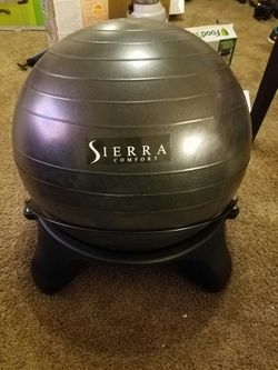 Backless Balance ball chair
