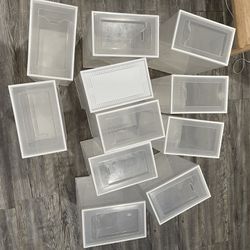 Cube Shoe Plastic Storage 