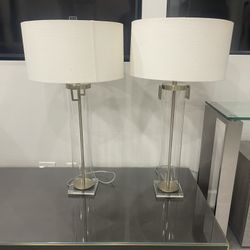 Monette Tall Table Lamps - 42” H - Originally $900  Asking $250