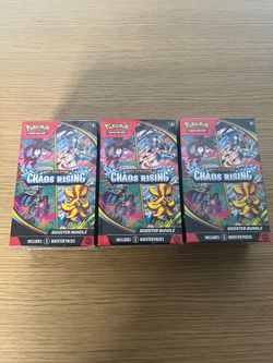Chaos Rising Mega Evolution Booster Bundle Pokémon