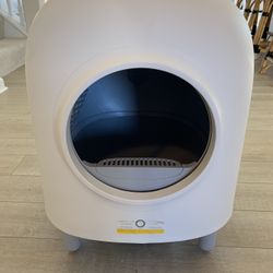 Petree Self Cleaning Litter Box, No More Scoop