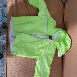 Weather Tamer size 4T toddler girl cute rain jacket. Gently used