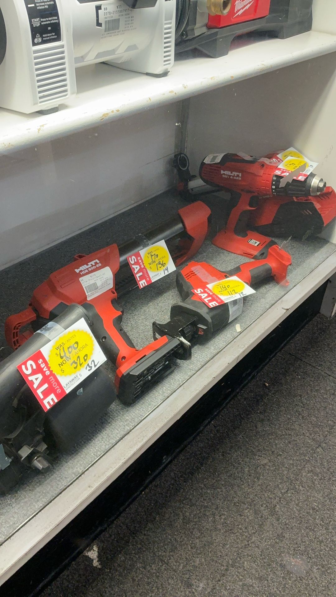 Cordless Hilti Tools. No Battery. No Charger