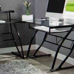 Excellent Condition Like New Modern 60in Gaming Storage Computer Desk With Hutch/Writing 