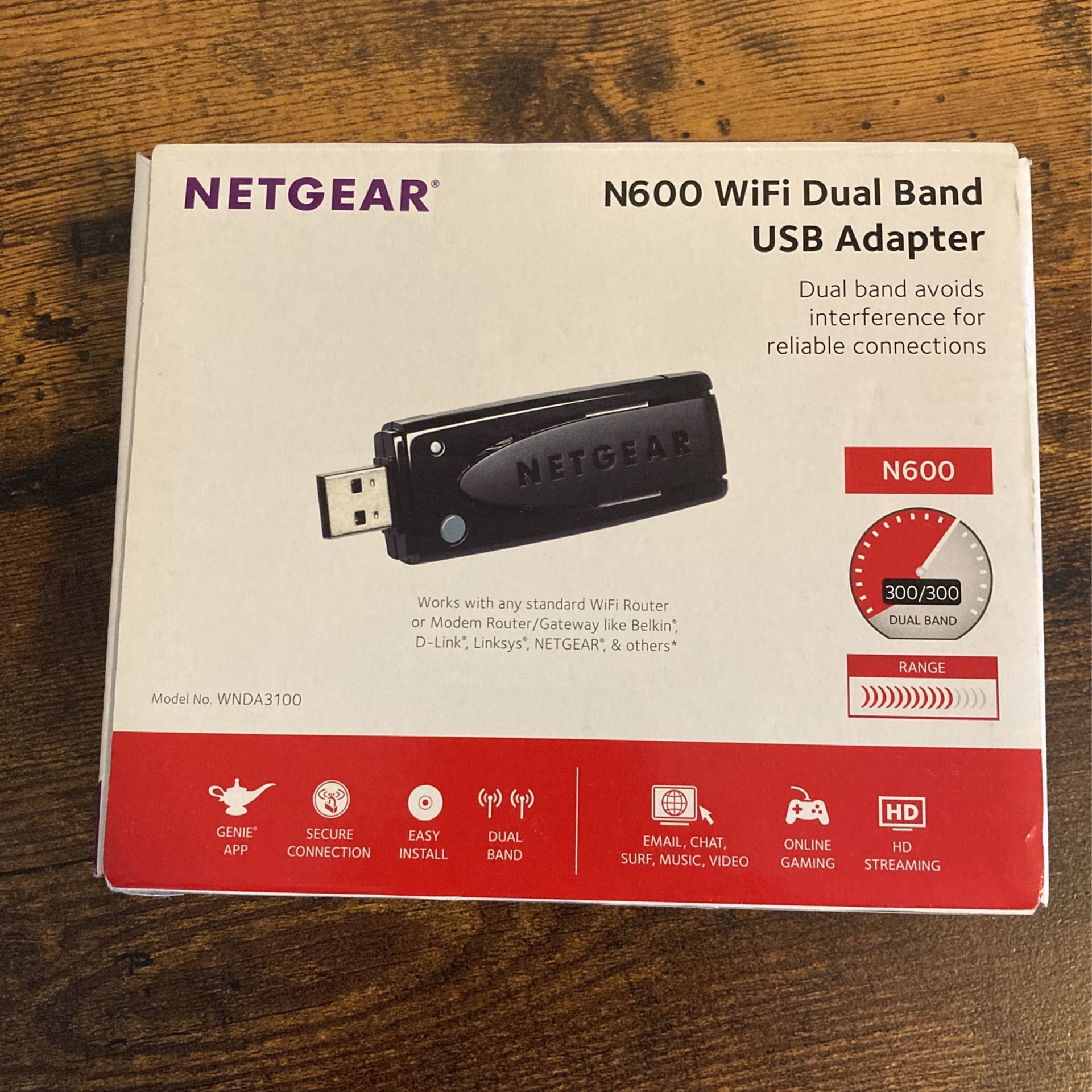 Netgear N600 USB Adapter