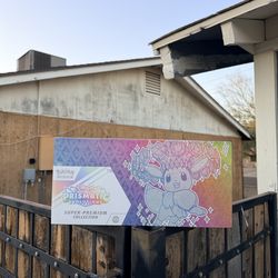 Pokémon Scarlet & Violet Prismatic Evolutions Super-Premium Collection