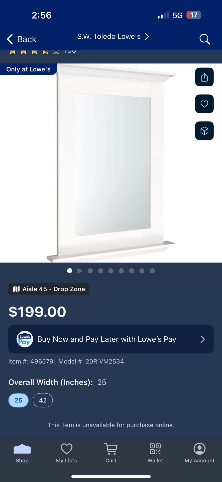 Brand New Mirror