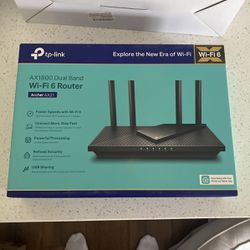 To-Link Ax1800 Dual Band WiFi-6 Router 