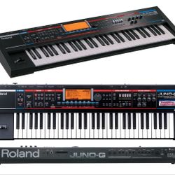 LIKE NEW Roland Juno-G Synthesizer Workstation Keyboard