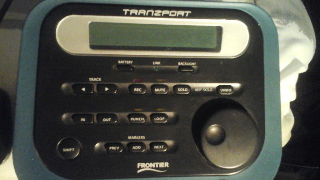 Vocal recording tranzport Frontier