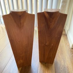 Wood Stand For Necklace 