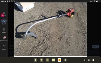 Homelite Sx 135 2 Stroke Gas Powered Weed Trimmer