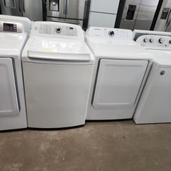 Lg Kenmore Large Capacity Washer Dryer Set 