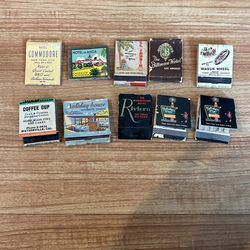 Vintage Matchbooks (10)