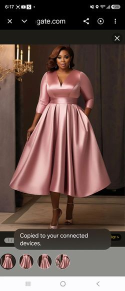 Xpluswear Pink Dress