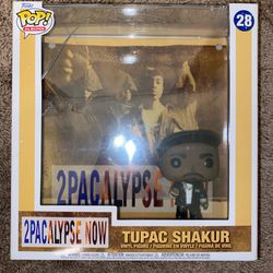 Funko POP Albums Tupac Shakur #28 2Pacalypse Now (READ DESCRIPTION)