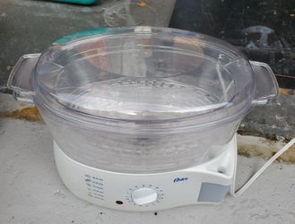 Oster Mechanical Instant Food Steamer & Cooker White