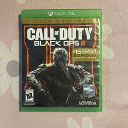 Black Oops Three Xbox One